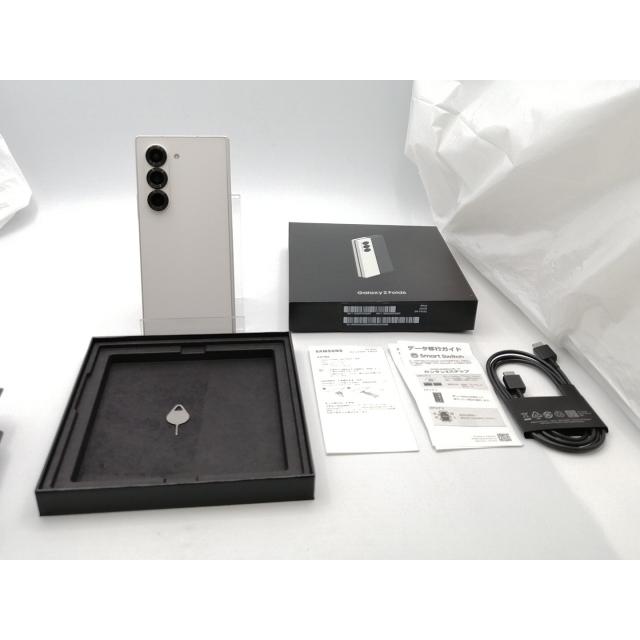 中古】SAMSUNG 国内版 【SIMフリー】 Galaxy Z Fold6 ホワイト 12GB