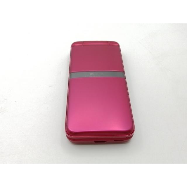 中古】KYOCERA docomo 【SIMフリー】 DIGNOケータイ レッド KY-42C【EC