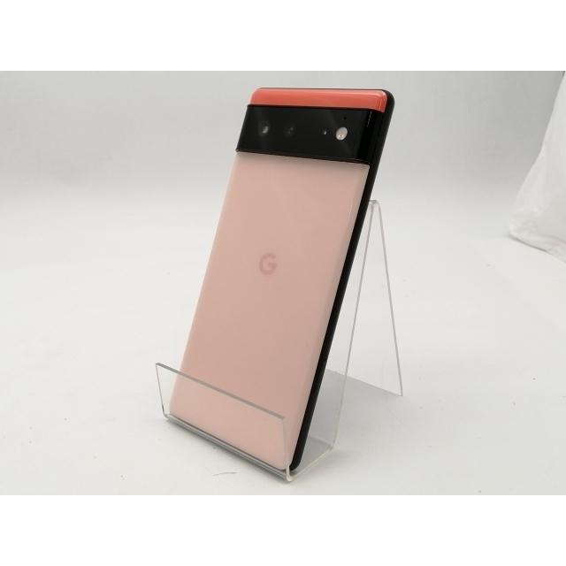 中古】Google au 【SIMフリー】 Pixel 6 カインダコーラル 8GB 128GB