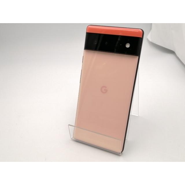 中古】Google au 【SIMフリー】 Pixel 6 カインダコーラル 8GB 128GB