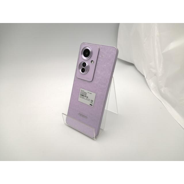 中古】Oppo ymobile 【SIMフリー】 OPPO Reno11 A コーラルパープル