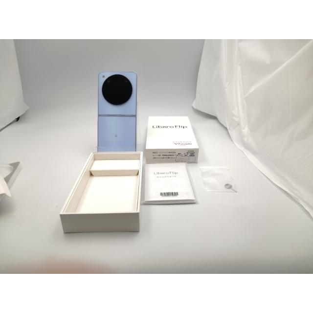 中古】ZTE ymobile 【SIMフリー】 Libero Flip 6GB 128GB ブルー