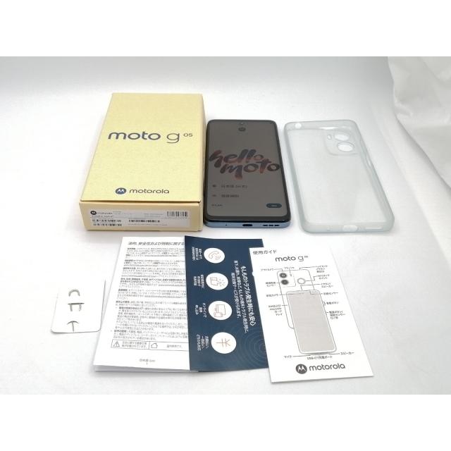中古】MOTOROLA 国内版 【SIMフリー】 moto g05 ミスティブルー 8GB
