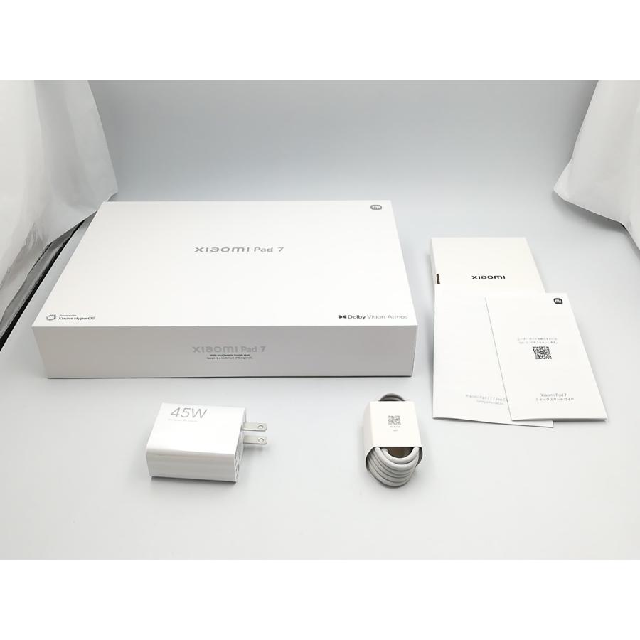 中古】Xiaomi 国内版 【Wi-Fi】 Xiaomi Pad 7 8GB 256GB グレー【EC