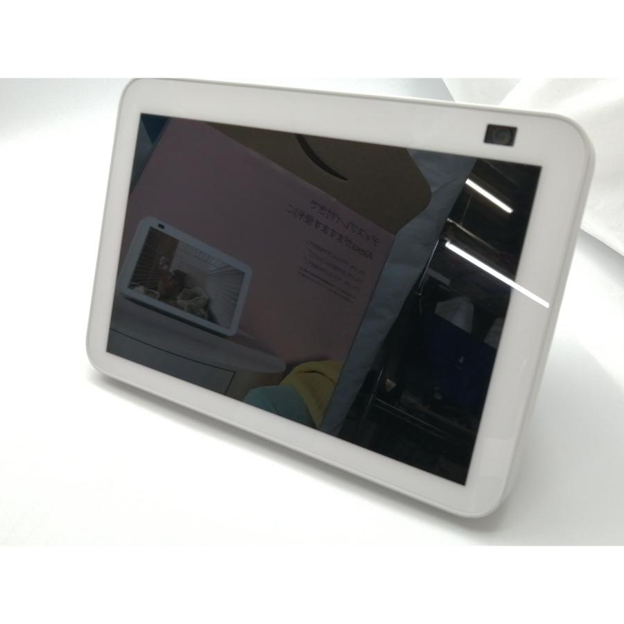 中古】Amazon Echo Show 8 (第2世代/2021年) グレーシャーホワイト【EC