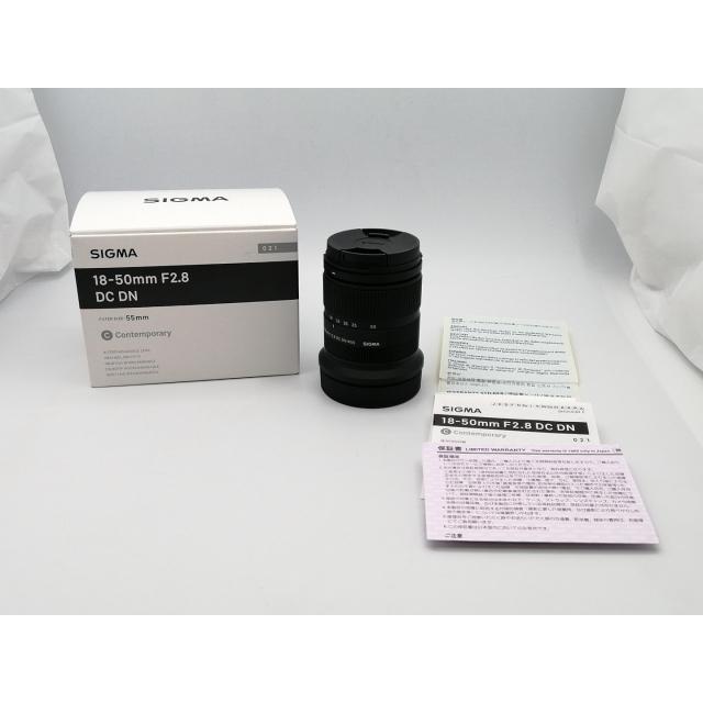 中古】SIGMA 18-50mm F2.8 DC DN [キヤノンRF用]【ECセンター】保証