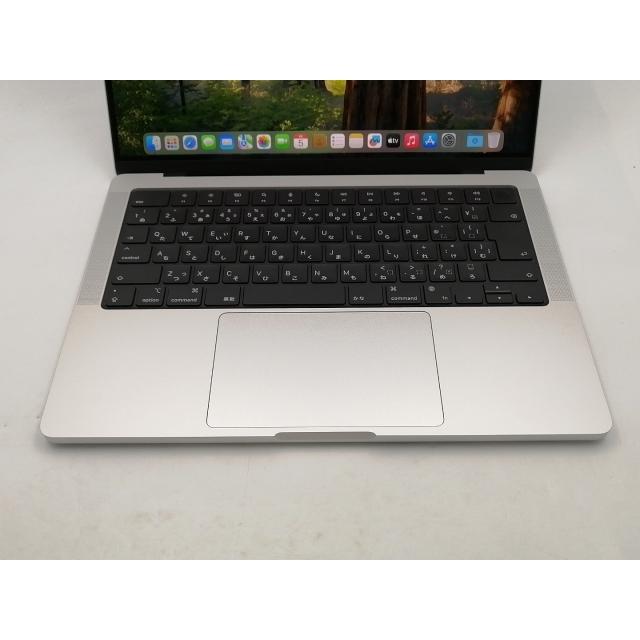 【中古】Apple MacBook Pro 14インチ M3(CPU:8C/GPU:10C) 8GB/512GB シルバー MR7J3J/A (14インチ,M3,2023)【ECセンター】保証期間１ヶ月【ランクB】の画像