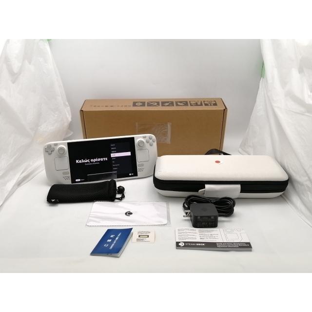 中古】VALVE Steam Deck OLED 1TB WHITE 【Zen2 16G 1T(SSD) WiFi 7.4
