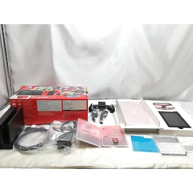 中古】Nintendo Switch 本体 スーパーマリオ オデッセイセット HAC-S