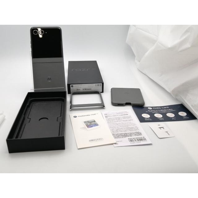 中古】MOTOROLA 国内版 【SIMフリー】 motorola razr 50 コアラグレイ
