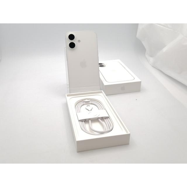 未使用】Apple 国内版 【SIMフリー】 iPhone 16 128GB ホワイト MYDR3J