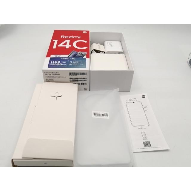中古】Xiaomi 国内版 【SIMフリー】 Redmi 14C スターリーブルー 8GB