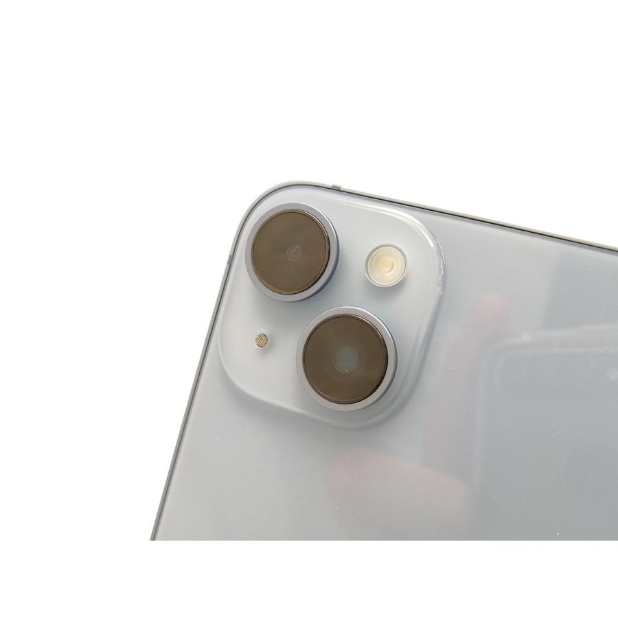 【中古】Apple au 【SIMフリー】 iPhone 14 128GB ブルー MPVJ3J/A【ECセンター】保証期間１ヶ月【ランクA】の画像