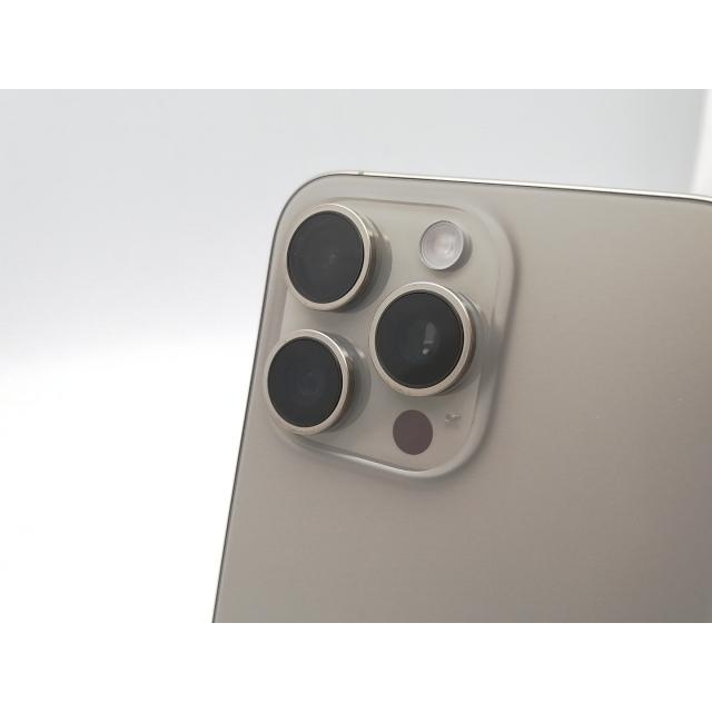 【中古】Apple au 【SIMフリー】 iPhone 15 Pro Max 256GB ナチュラルチタニウム MU6R3J/A【ECセンター】保証期間１ヶ月【ランクA】の画像