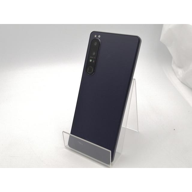中古】SONY docomo 【SIMフリー】 Xperia 1 IV パープル 12GB 256GB SO