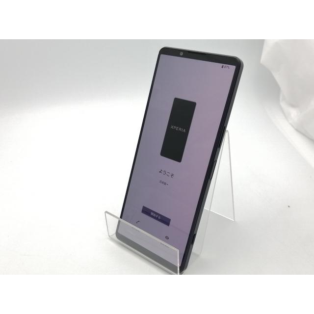 中古】SONY docomo 【SIMフリー】 Xperia 1 IV パープル 12GB 256GB SO