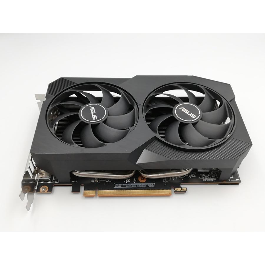 中古】ASUS DUAL-RX7600-O8G-V2 RX7600/8GB(GDDR6)【ECセンター】保証
