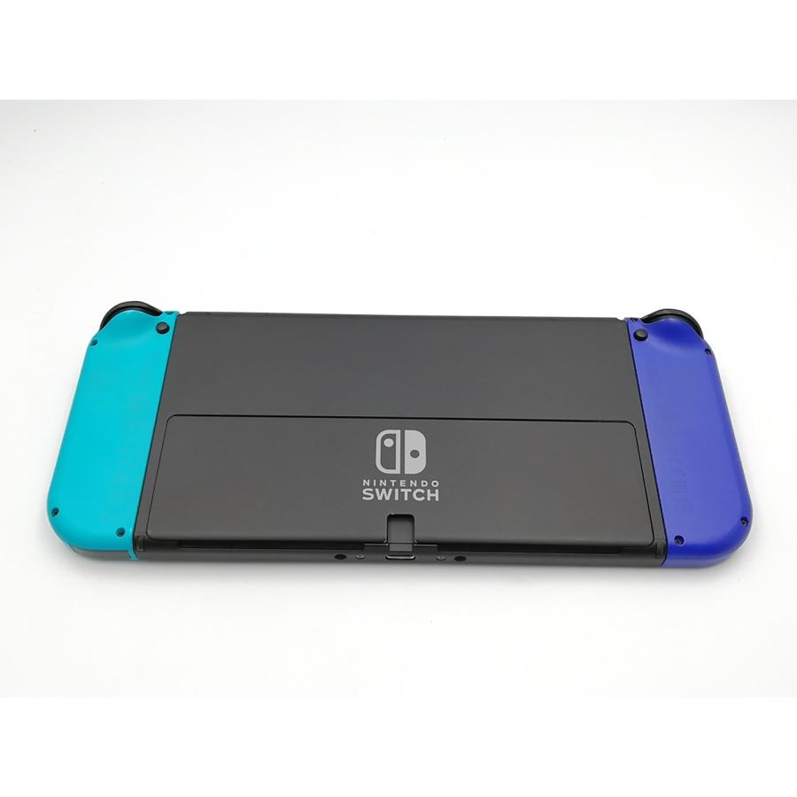 中古品】Nintendo Switch有機ELカスタマイズ(青×黄)本体 中古品