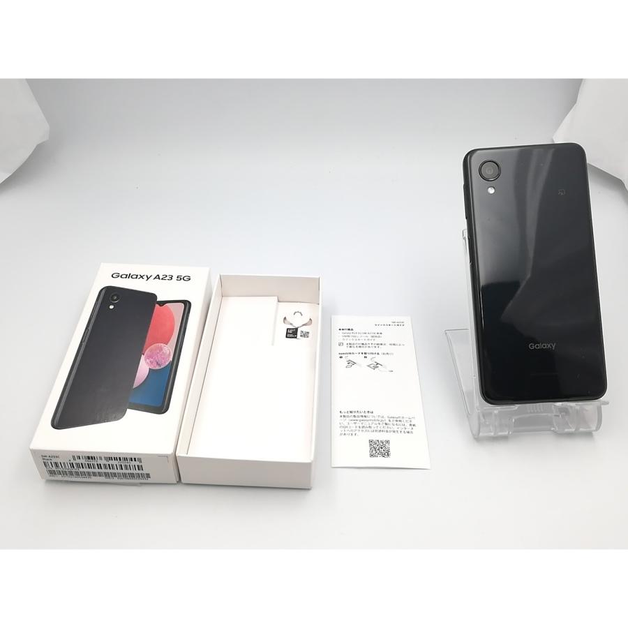中古】SAMSUNG 楽天モバイル 【SIMフリー】 Galaxy A23 5G ブラック