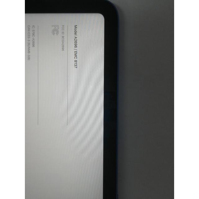 中古】Apple 【Wi-Fi】 iPad（第10世代/2022） 64GB ブルー MPQ13J/A