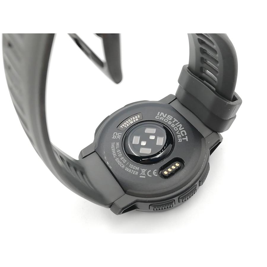 【中古】Garmin Instinct Crossover Dual Power 010-02730-41 Graphite【ECセンター】保証期間１ヶ月【ランクB】の画像