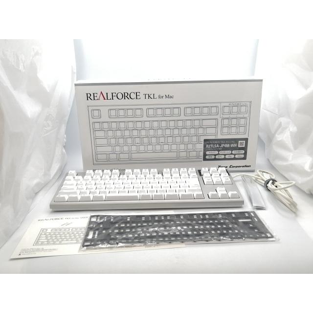 東プレ Realforce for Mac PFU R2TLSA-JP4M-WH 中古】東プレ REALFORCE for Mac PFU Limited Edition R2TLSA-JP4M-WH