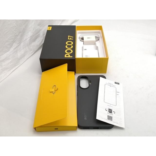 中古】Xiaomi 国内版 【SIMフリー】 Poco F7 シルバー 12GB 256GB