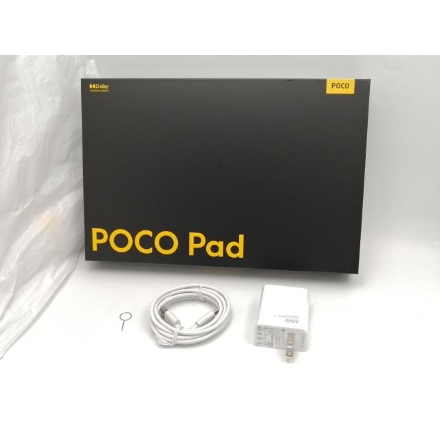 poco pad タブレット 中古 8gb + 256gb 中古】Xiaomi 【Wi-Fi】 POCO Pad 8GB 256GB ブルー【ECセンター】保証