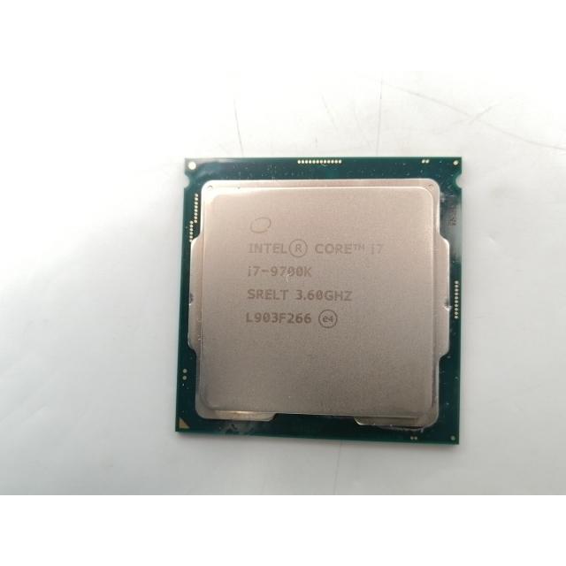 中古】Intel Core i7-9700K (3.6GHz/TB:4.9GHz/SRELT/P0) bulk LGA1151