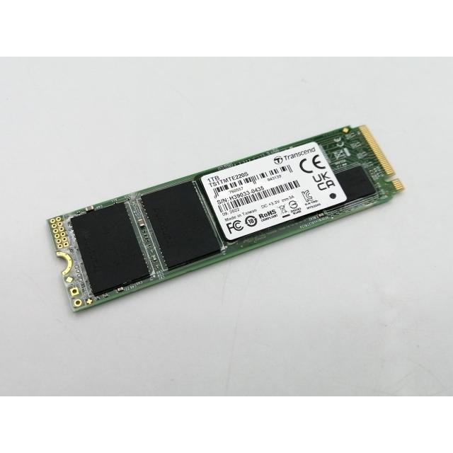 中古】Transcend PCIe SSD 220S(TS1TMTE220S) 1TB/M.2 2280(PCIe3.0