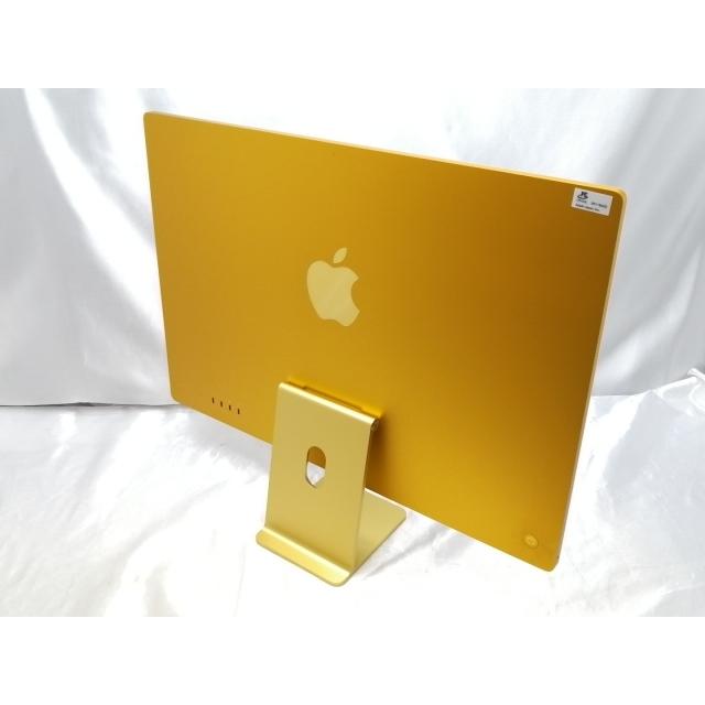 中古】Apple iMac 24インチ CTO (M1・2021) イエロー M1(CPU:8C/GPU:8C