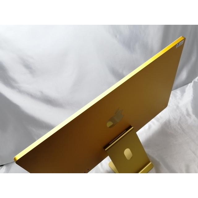 中古】Apple iMac 24インチ CTO (M1・2021) イエロー M1(CPU:8C/GPU:8C