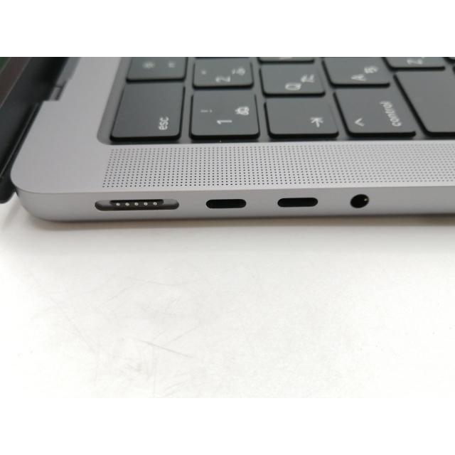【中古】Apple MacBook Pro 14インチ M1 Pro(CPU:8C/GPU:14C) 16GB/512GB スペースグレイ MKGP3J/A (14インチ, 2021)【ECセンター】保証期間１ヶ月【ランクA】の画像