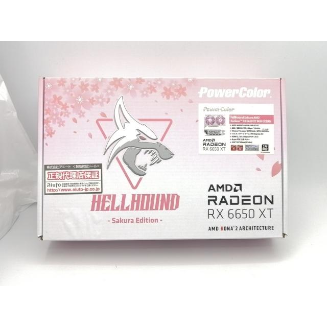中古】POWERCOLOR Hellhound Sakura AMD Radeon RX 6650 XT 8GB GDDR6