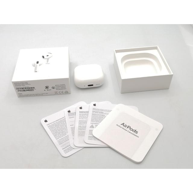 中古】Apple AirPods 4 アクティブノイズキャンセリング搭載モデル