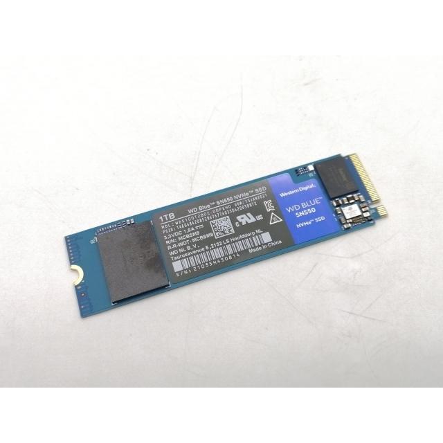 中古】W.D. WD Blue SN550(WDS100T2B0C) 1TB/M.2 2280(PCIe3.0 NVMe