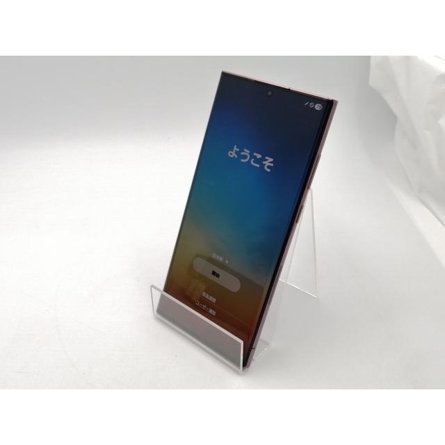 中古】SAMSUNG docomo 【SIMフリー】 Galaxy S22 Ultra バーガンディ