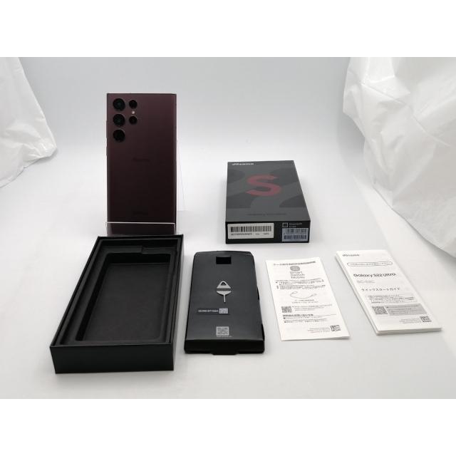 [美品] GALAXY S22Ultra SC-52C バーガンディ 付属品完備 Amazon | docomo SAMSUNG Galaxy S22 Ultra SC-52C バーガンディSIM