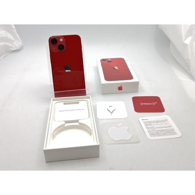 iPhone 13 mini 【中古】Apple 128GB (PRODUCT)RED （国内版SIMロック