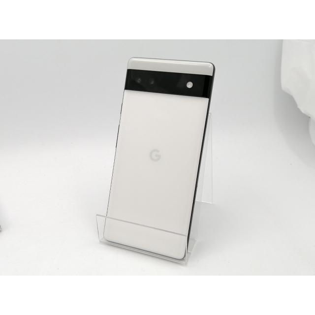 中古】Google au 【SIMフリー】 Pixel 6a チョーク 6GB 128GB GB17L