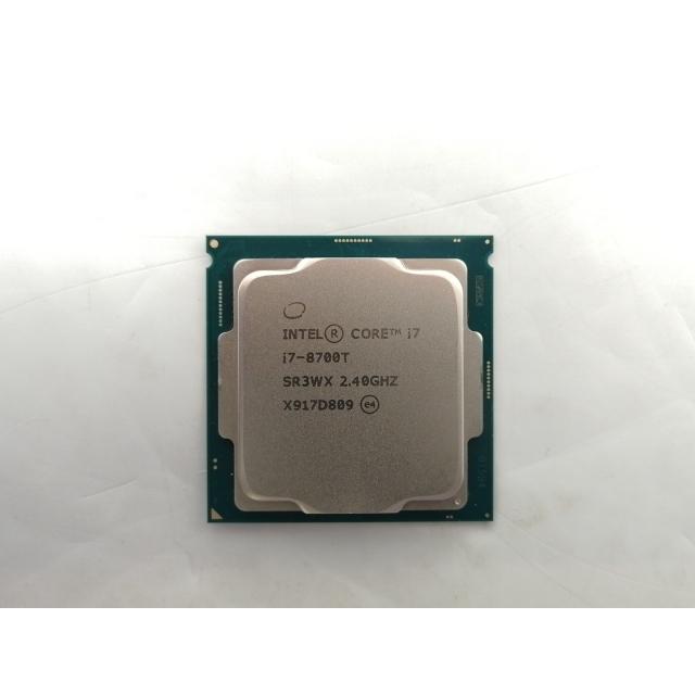 中古】Intel Core i7-8700T (2.4GHz/TB:4GHz) bulk LGA1151/6C/12T/L3