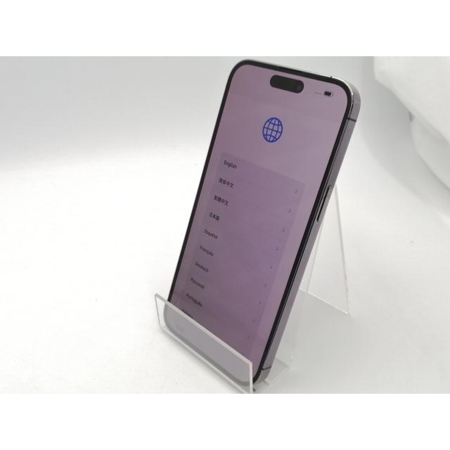 【中古】【赤ロム保証あり】Apple au 【SIMフリー】 iPhone 14 Pro Max 512GB ディープパープル MQ9J3J/A【ECセンター】保証期間１ヶ月【ランクB】の画像