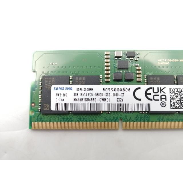 中古】262PIN SODIMM 8GB DDR5-5600(PC5-44800)【ノートPC用】【EC