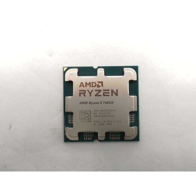 中古】AMD Ryzen 5 7600X (4.7GHz/TC:5.3GHz) BOX AM5/6C/12T/L3 32MB