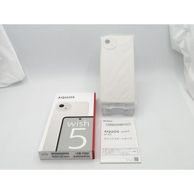 未使用】SHARP docomo 【SIMフリー】 AQUOS wish5 ユキ 4GB 64GB SH