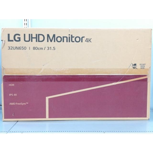 LG 32インチモニター 4K 32UN650-W 中古 中古】LG電子 32UN650-W[31.5インチワイド/3840x2160(4K)/IPS/5ms(GtoG