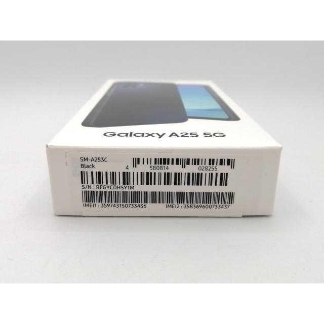 未使用】SAMSUNG 楽天モバイル 【SIMフリー】 Galaxy A25 5G ブラック