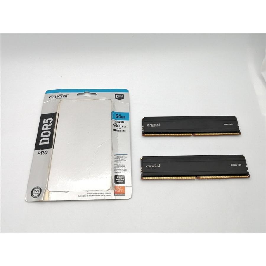 中古】DDR5 32GB 2枚組（合計64GB） DDR5-5600(PC5-44800