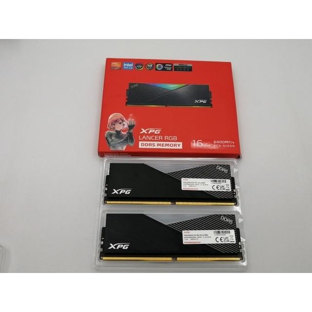 中古】DDR5 16GB 2枚組（合計32GB） DDR5-6400(PC5-51200