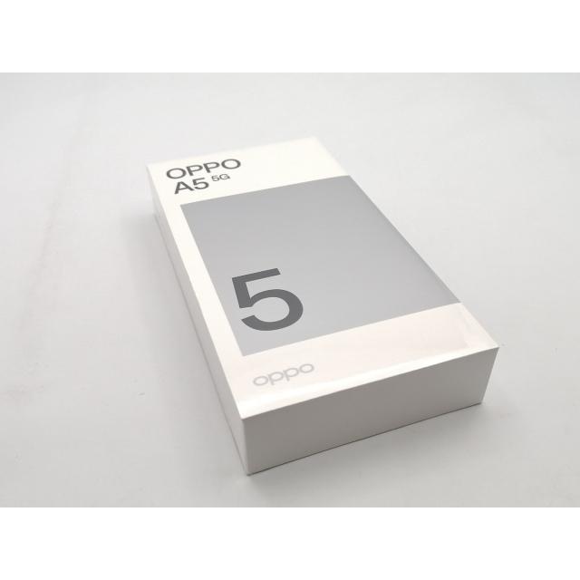 るーさん専用　新品未使用OPPO A 5 グリーン 128GB OPPO(オッポ) OPPO A5 5G 6.7型 4GB/128GB グリーン SIMフリー